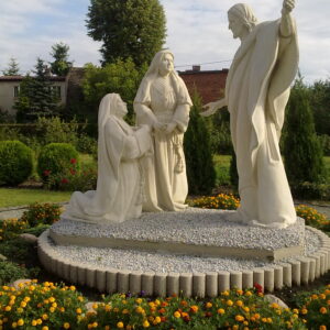 Kęty - ogród Matek Borzęckich