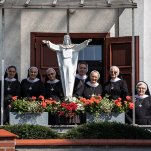 Fot. Karol Porwich, Kety, 15.08.2022. Zgromadzenie Zakonne Siostr Zmartwychwstania Panskiego w Ketach. Jubileusz siostr.